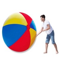 2018 dongguan factory price pvc balloon big beach ball toy