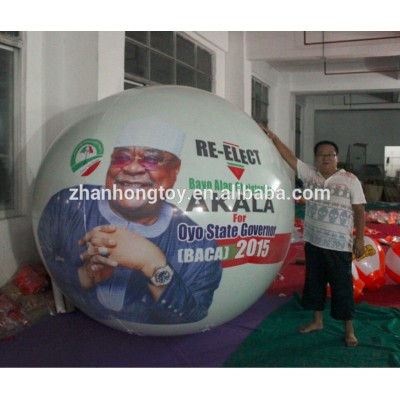 hotsale full printing giant helium advertising pvc balloon pvc helium balloon